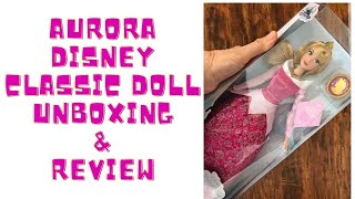 Aurora Sleeping Beauty Disney Classic Doll Unboxing and Review adult collector