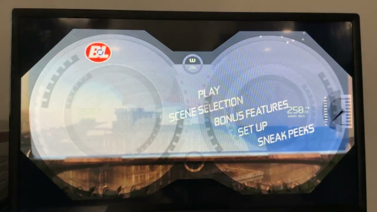 Wall-E 2008 DVD Menu Walkthrough