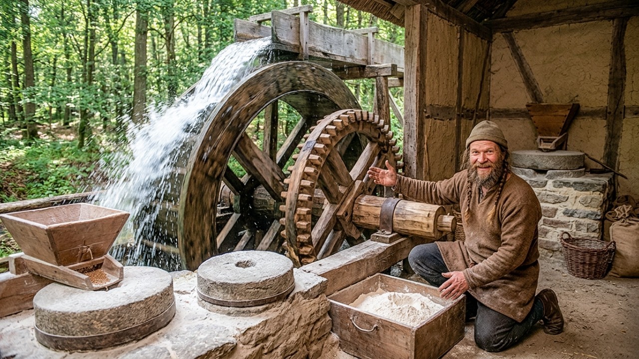 Medieval Watermill Engineering and Design Philosophy
