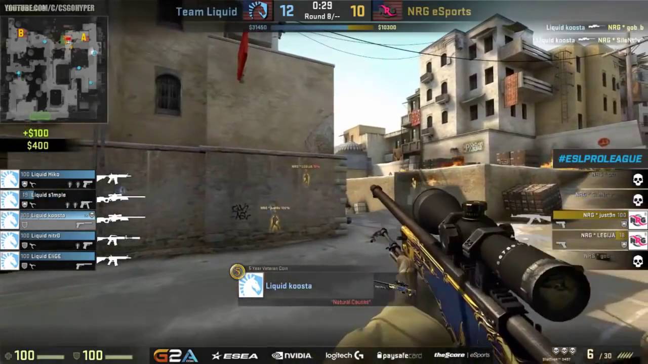 Liquid Koosta Ace Vs NRG YouTube
