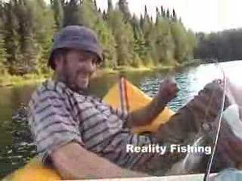 Brook Trout, Northern Ontario, small rubber dingy