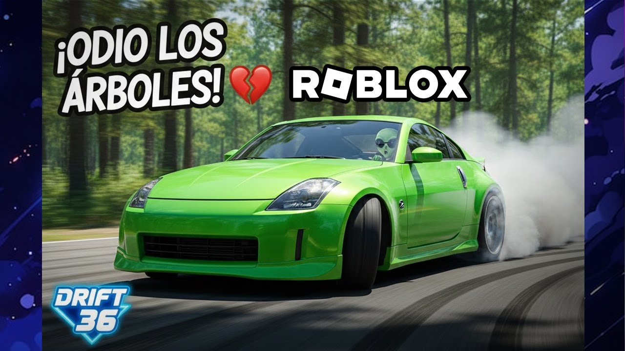 ¡Mi nuevo NISSAN 350Z Verde Neón es una BESTIA! 👽🔥 Drift 36 Roblox 