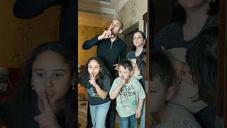 When the kid is sleeping, stay quiet 🤫🤣 #shorts #comedy