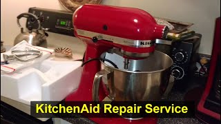 What to expect when getting your KitchenAid mixer serviced or repaired. - VOTD