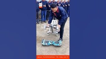 WORKSHOP GENIUS 🔧 built a real vehicle from a hoverboard! 🤯#skills #crafts #invention