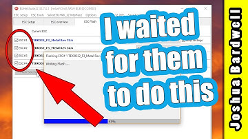 BLHeli can finally flash all ESC