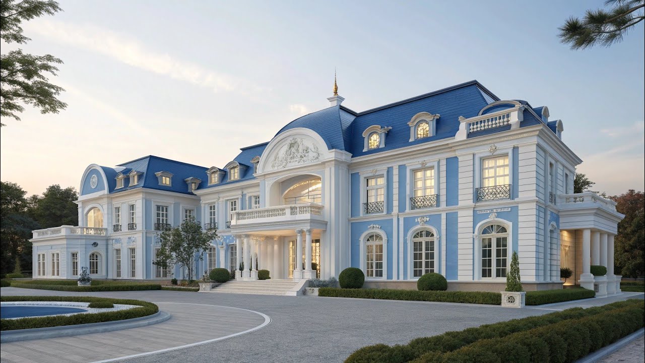 ✨Inside a $200 Million🏛️ Blue & White🌱 Palace 🤯 | Ultra Luxury 🌲Tour 2026