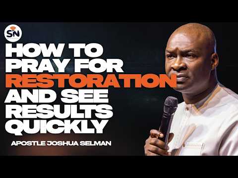 THE ENEMY STOLE YEARS FROM YOU—GOD IS ABOUT TO RESTORE THEM |APOSTLE JOSHUA SELMAN