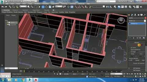 how to import autocad file to 3ds max & extude exterior wall || Rigel interior ||
