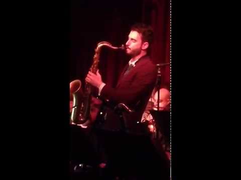 Chad Lefkowitz-Brown solo with ALJO at Birdland