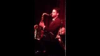 Chad Lefkowitz-Brown solo with ALJO at Birdland