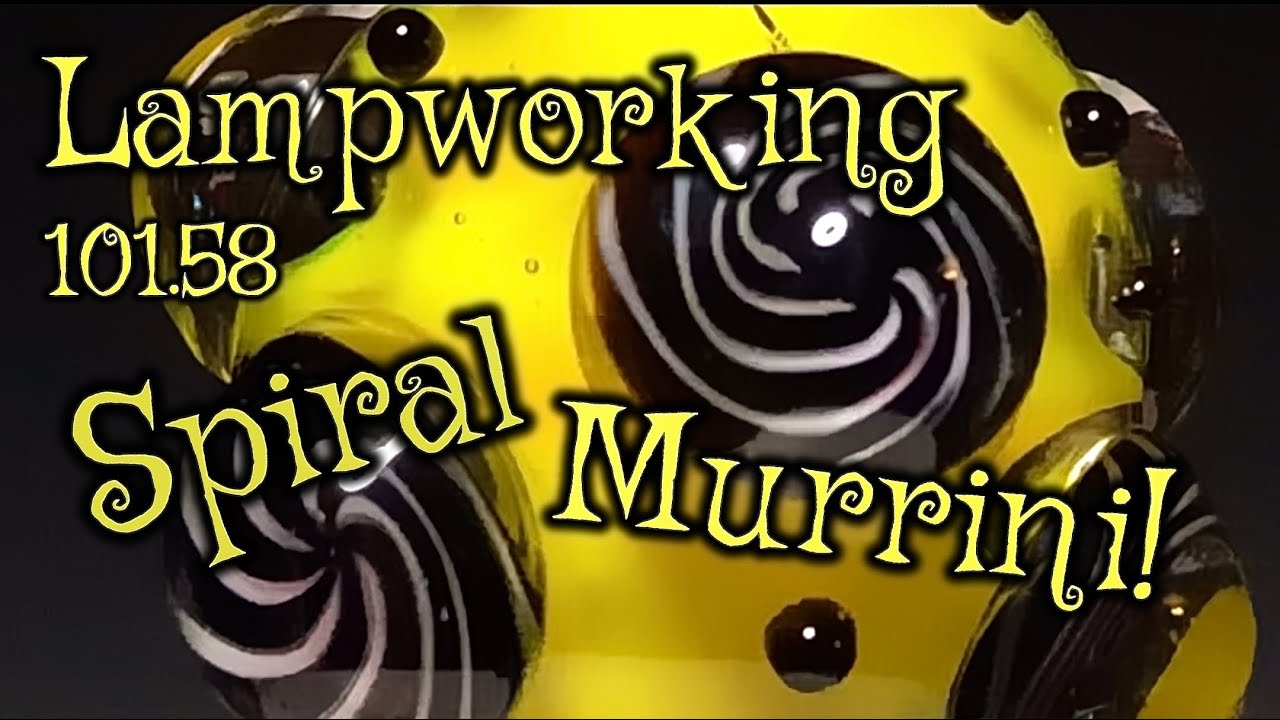 Lampworking / Flameworking - 101.58 - The Spiral Murinni - 104 demo