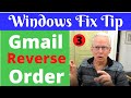 How To Fix Gmail Reverse Conversation Order How To Fix Gmail Reverse Conversation Order