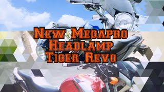 Review lampu sein ninja 150RR di Honda Tiger revo