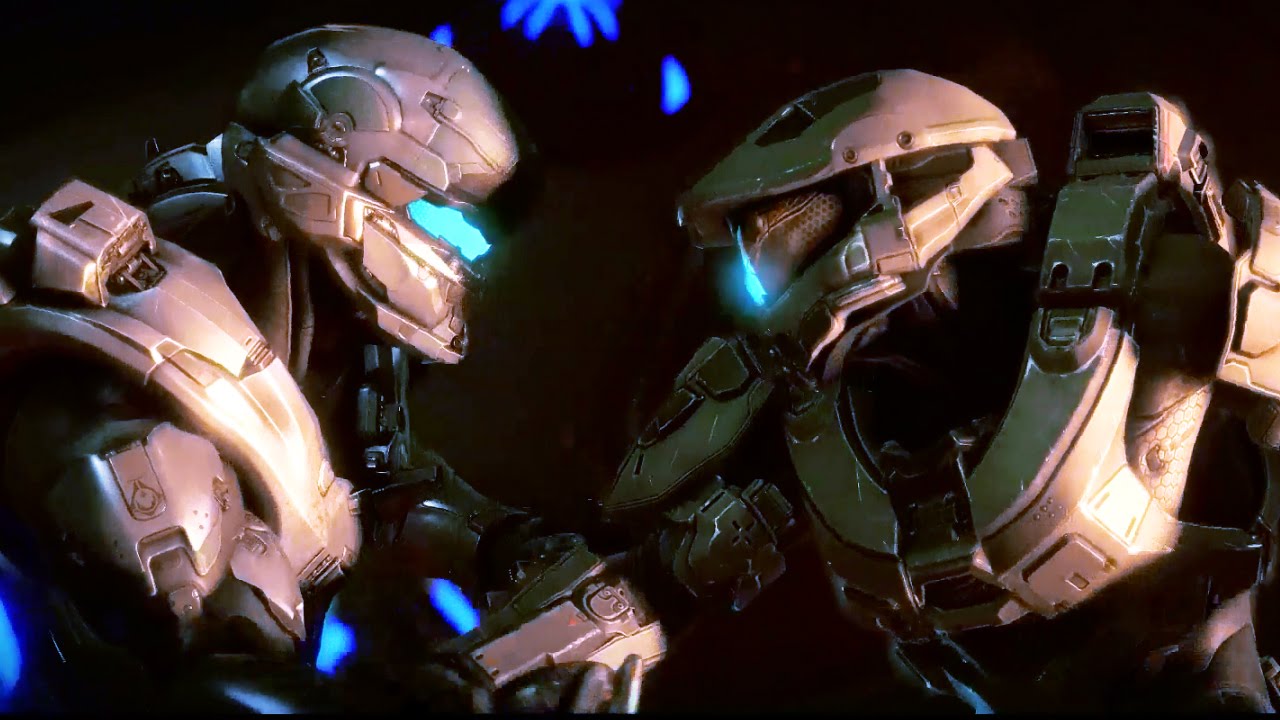 Master Chief Vs Spartan Locke Youtube