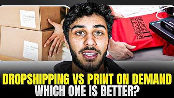 Dropshipping vs Print On Demand — Which One Is Better in 2025?