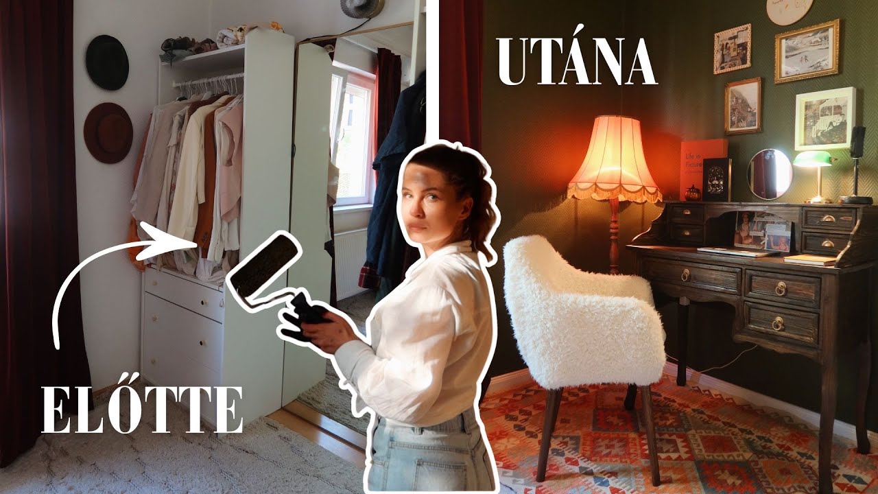 DIY hálószoba felújítás házilag | VLOG