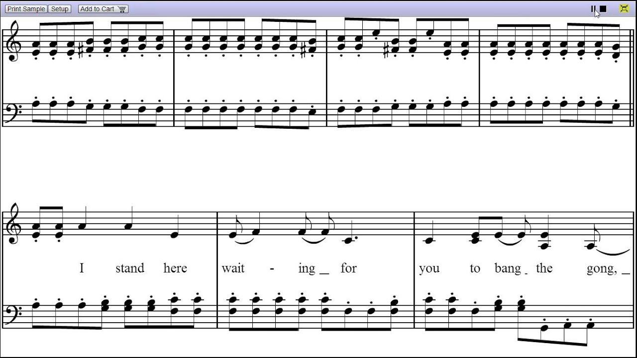 applause piano sheet music teaser youtube applause sheet music