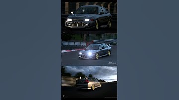 Mitsubishi Lancer Evo IV Exhaust Sound | Gran Turismo 7 #shorts #granturismo7 #exhaustsound