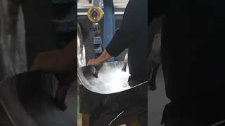 This is what focus sounds like #metalshaping #englishwheel #asmr #panelbeating #handbuilt