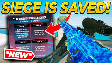 Ubisoft has Finally Decided to SAVE SIEGE (Year 11 Updates)