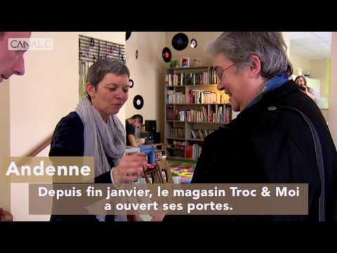 Le magasin Troc&Moi à Andenne