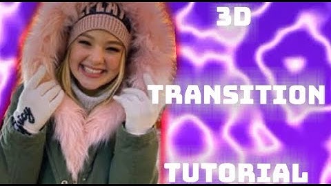 tutorial 3d transition on funimate😊