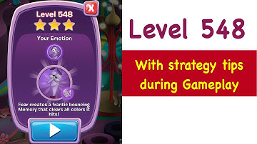 Inside Out Thought Bubbles Level 548 Tips and Strategy Gameplay Walkthrough No Boosters