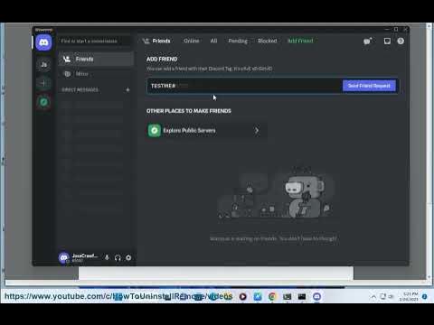 Fix Discord Friend Request failed or not working - YouTube