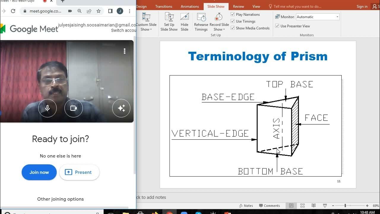 Engineering Graphics Tamil Explain about Projection of Solids julyes