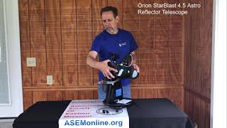 Library Telescope overview of AstroBlast telescope