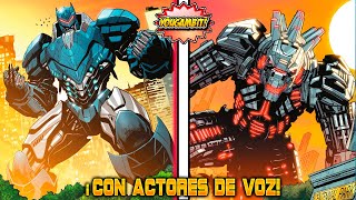 Videocomic: Robot Gigante de Batman vs MechaGodzilla 🦖JL vs Godzilla vs Kong🐵 Parte 7 de 8-YouGambit