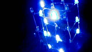 3x3x3 LED Cube using 4020+555