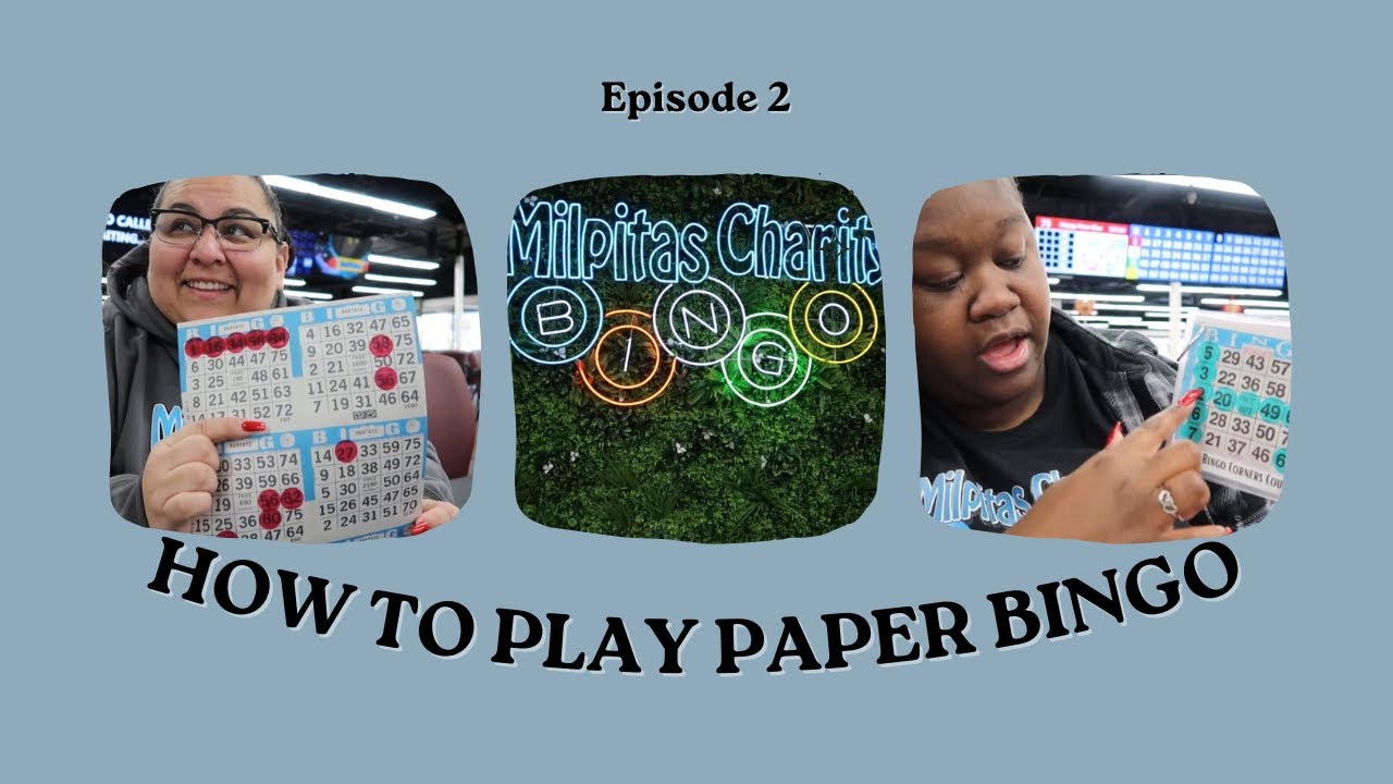Episode 2: Paper BINGO Basics With The BABES (How to Play BINGO Series)