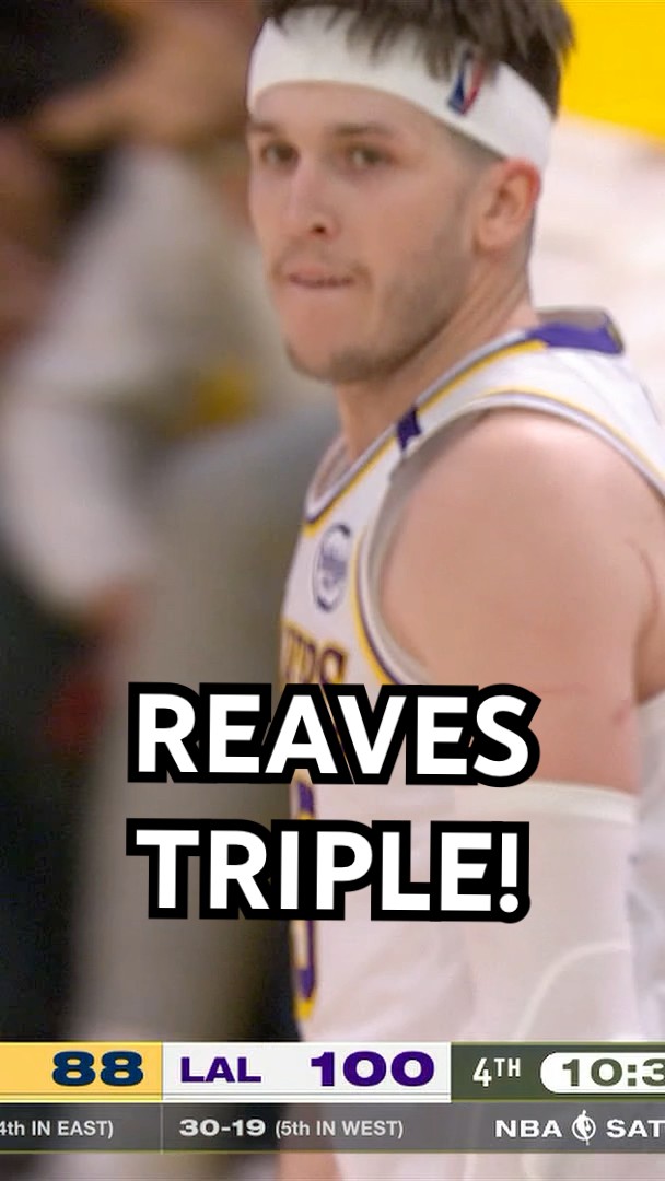 Reaves is COOKING!