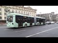 Троллейбусы на проспекте Независимости (09.01.2022)
