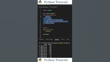 How to Use CTE in DuckDB | Python Tutorial