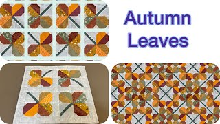 Sew This Stunning Autumn Leaves Table Topper in One Afternoon! Step-by-Step Tutorial for Beginners
