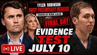 🔴 LIVE: Tyler Robinson’s Next BIG Court Test: Will the Evidence Hold | July 10th @ 9:30AM CDT