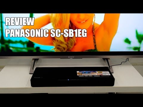 Review Panasonic SC-SB1EG - Nueva Barra de Sonido Bluetooth Compacta