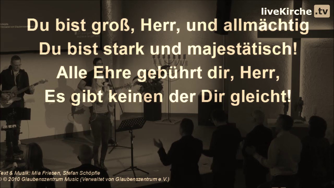 Der Einzige dem alle Anbetung gilt - Cover - Ecclesia Langenfeld