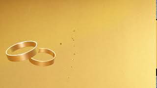 Wedding Rings Motion Background - Wedding Background Video For After Effects 2018