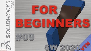 SolidWorks 2020 FOR ABSOLUTE BEGINNERS 09 exercise |  Loft feature