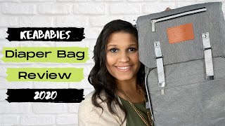KeaBabies Diaper Bag Review 2020