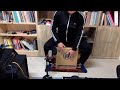 中華郵政木箱鼓測試 001 homemade cardboard cajón test 001