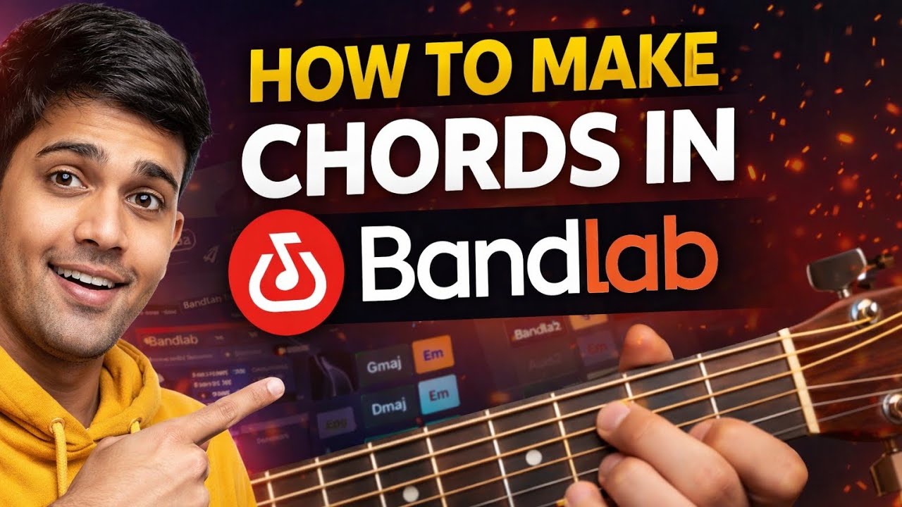 How To Make Chords In BandLab | Easy Chord Progression For Beginners