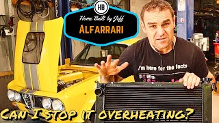 Can I stop it overheating?? - Ferrari engined Alfa 105 Alfarrari build part 212