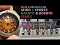 Seiko 5 Sport Naruto & Boruto Series - Limited Edition