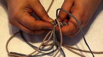 FREE Paracord Project #2 of 8-- Plus Paracord Cross tutorial