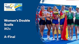 2022 World Rowing Championships - Women's Double Sculls - A-Final
